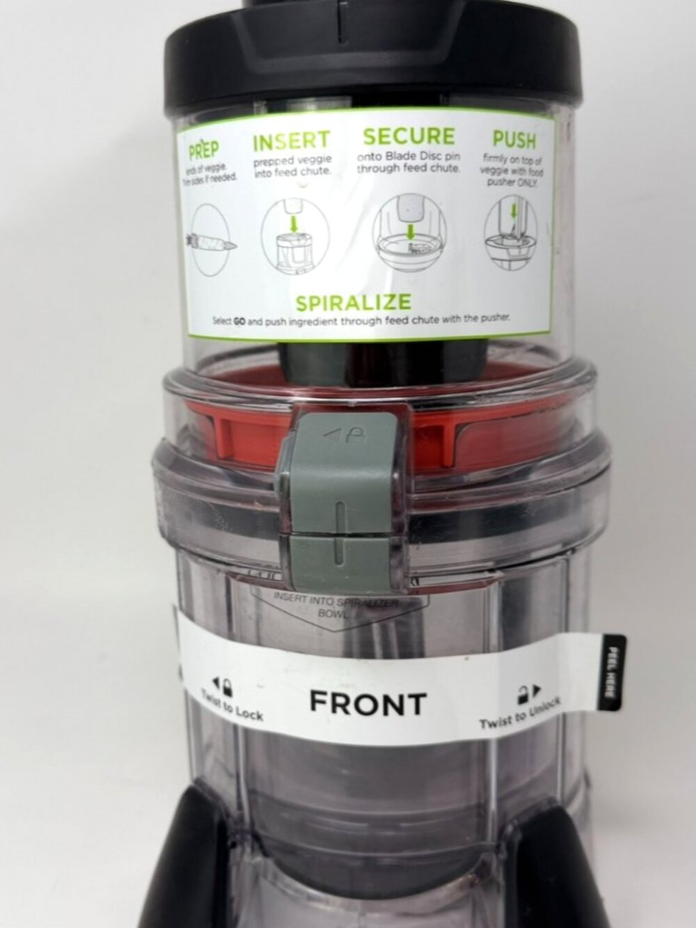 Ninja Auto-Spiralizer Replacement Accessory Compatible W/ CT682SP & CT680W